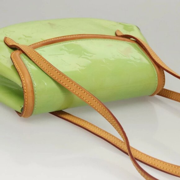 LOUIS VUITTON Vernis Biscayne Bay PM Shoulder Bag Peppermint - Picture 7 of 16